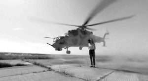 Read more about the article Woman Journo Risks Life As Attack Helicopters Thunder By